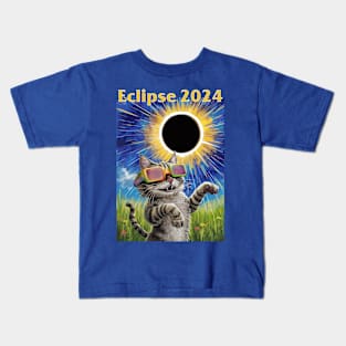 Eclipse 2024 Kids T-Shirt